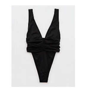 Aerie Swimsuit - Riot Swim Echo dupe Black